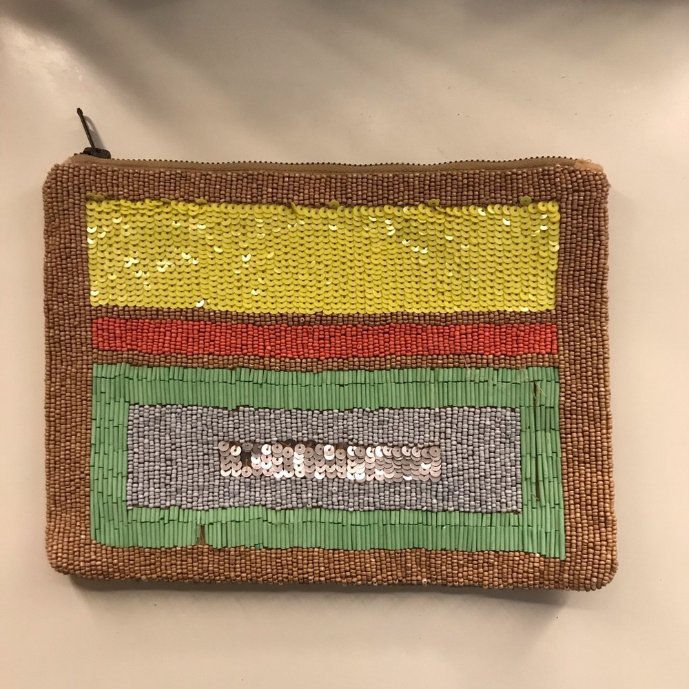 Multi colored purse